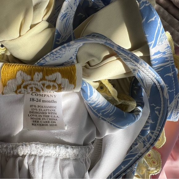 Bundle of five swimsuits, toddler girl 18-24 months - Picture 4 of 16